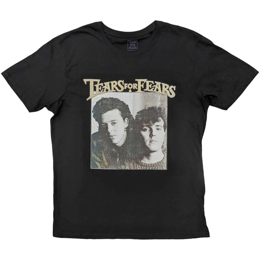 Tears For Fears - Throwback Photo Tshirt Homme - Noir